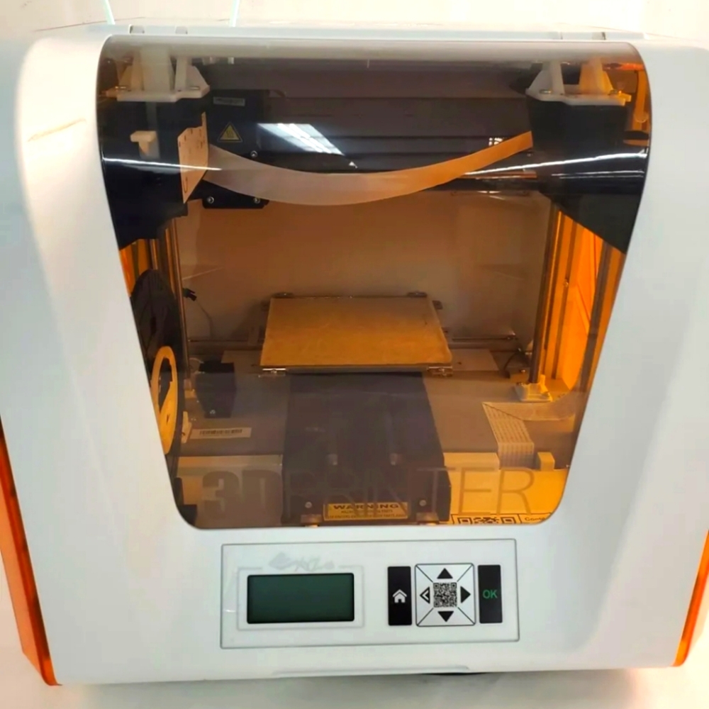 Xyzprinting xyz printing da vinci jr 1.0 orange and white 3d printer